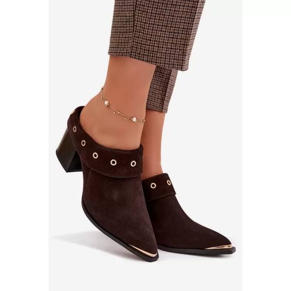  Dámske topánky D&A CR61-3059 BROWN 