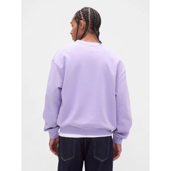  Pánska mikina GAP LOGO SWEATSHIRT 821273-07 ORCHID 