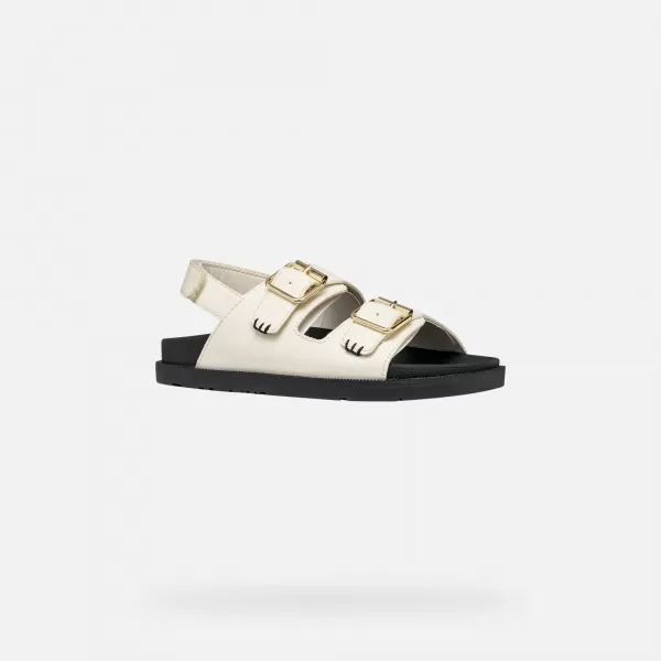  Dievčenské sandále GEOX SANDAL FOAMMENTERA J65P0A000BCC1058 SMOTANOVÁ 