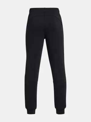 Chlapčenské tepláky UNDER ARMOUR UA B UNSTOPPABLE FLC JOGGER 1386689-001 ČIERNA