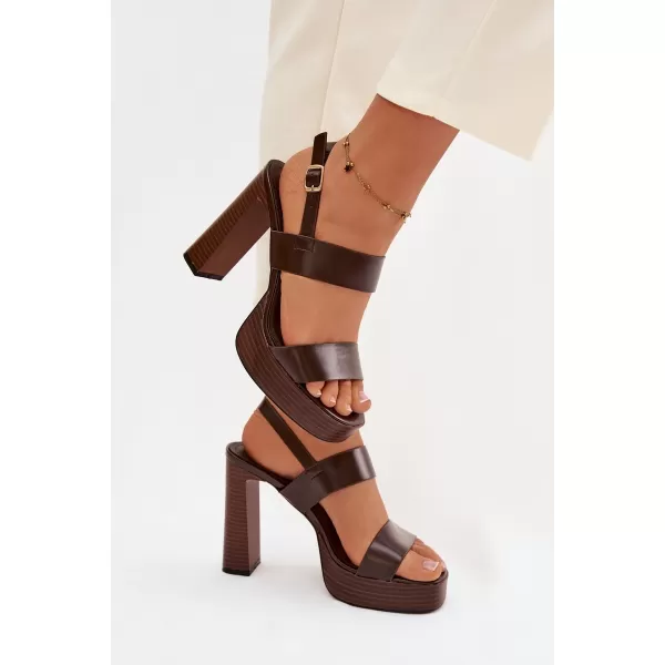  Dámske sandále BOTO HANELIA 41462 BROWN 