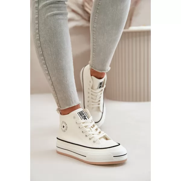  Dámske tenisky BIG STAR OO274061 WHITE Big Star Shoes 