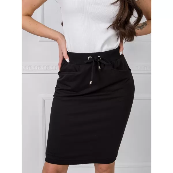  Dámska sukňa BASIC FEEL GOOD RV-SD-4793-1.32 NOIRE 