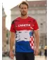 Pánske tričko premium ALTISPORT VOJ/ALM036HR/TR01 CHORVÁTSKO
