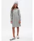 Detské šaty GAP LOGO DRESS 793146-01 LIGHT HEATHER GREY