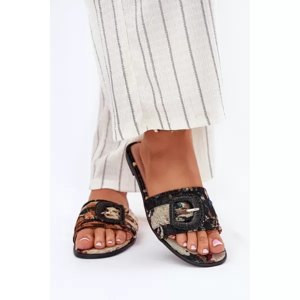  Dámske šľapky BOTO CLARIOLA 37411 BLACK 