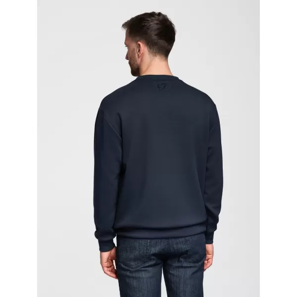 Pánska mikina OMBRE OM-SNBC-0199 DARK BLUE 