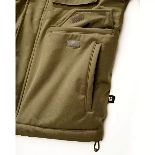  Pánska softshellová bunda BRANDIT 3208 OLIVE 