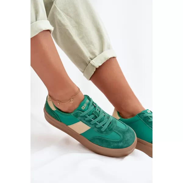  Dámske tenisky BIG STAR TT274163 GREEN Big Star Shoes 