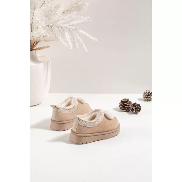  Detské snehule BOTO DAVEN 40657 BEIGE 