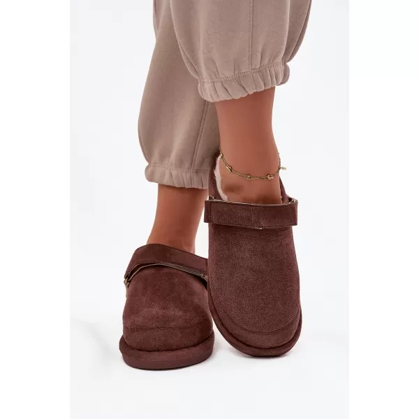  Dámske šľapky BOTO RILENA 40042 BROWN 