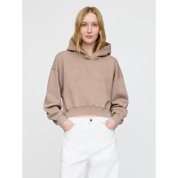  Dámska mikina GAP LOGO PULLOVER HOODIE 746918-04 MOUNTAIN TRAIL 