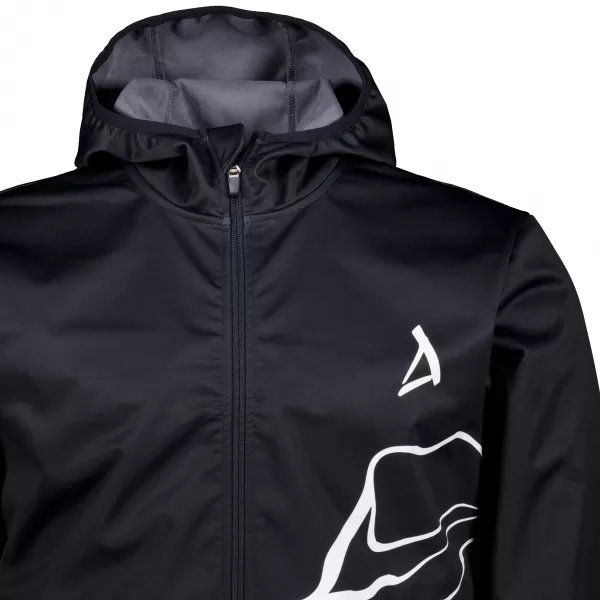  Pánska softshellová bunda premium ALTISPORT VOJ/ALM073JACK01 ČIERNA 