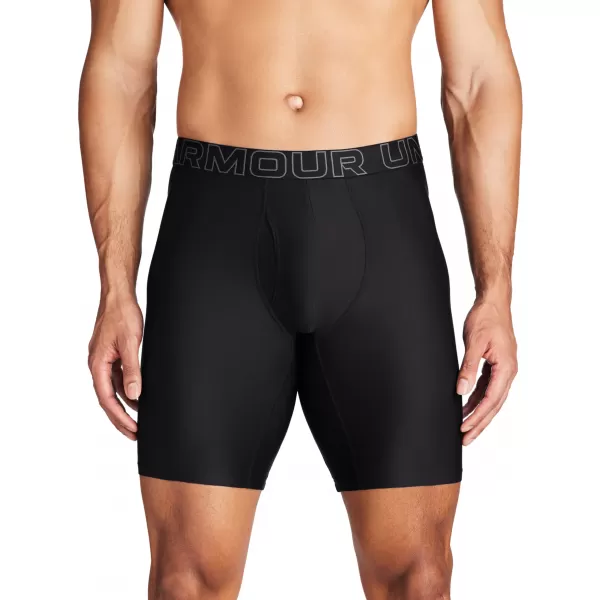  Pánske boxerky UNDER ARMOUR M PERF TECH 9IN 1383880-001 ČIERNA 
