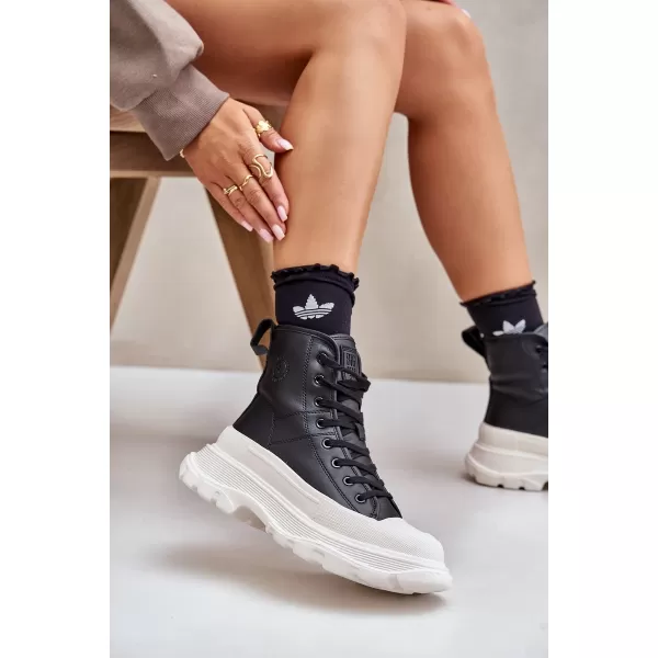  Dámske tenisky BIG STAR OO274A599 BLACK Big Star Shoes 