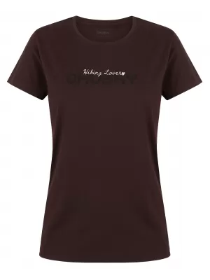 Dámske tričko HUSKY TEE HIKE L BROWN