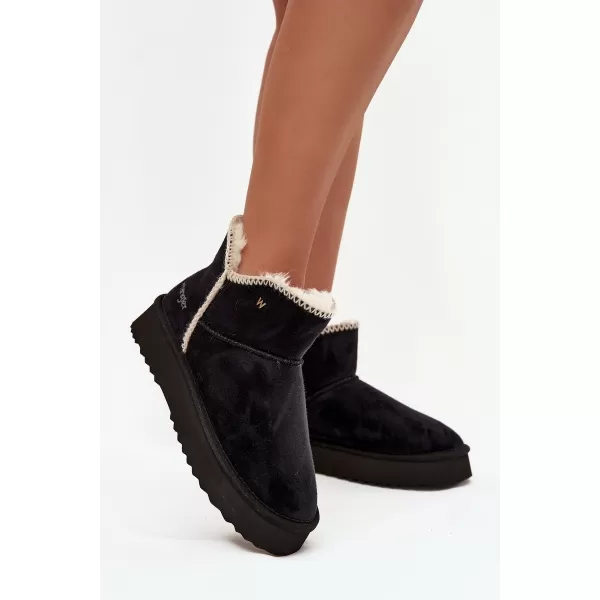  Dámske snehule WRANGLER 20253093.25Y BLACK 
