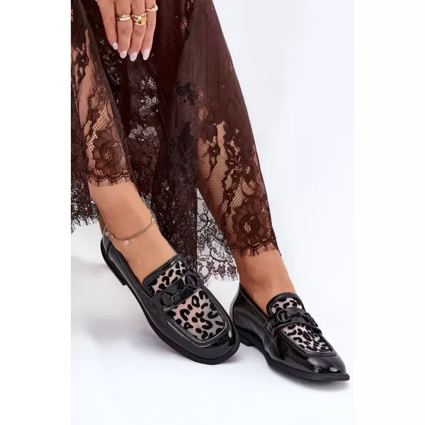  Dámske mokasíny VINCEZA 31931 BLACK 