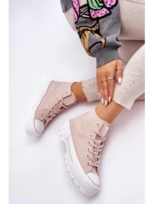 Dámske tenisky BIG STAR LL274157 NUDE Big Star Shoes