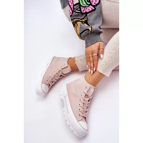  Dámske tenisky BIG STAR LL274157 NUDE Big Star Shoes 