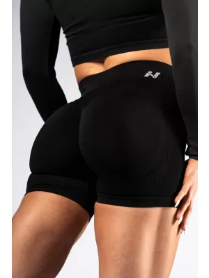 Push-up šortky s vysokým pásom POWER 893 BLACK Nebbia