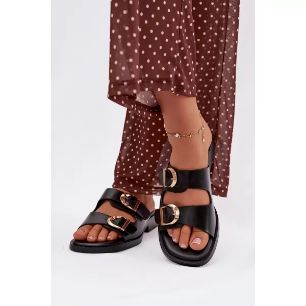  Dámske šľapky BOTO DANELLE 41334 BLACK 