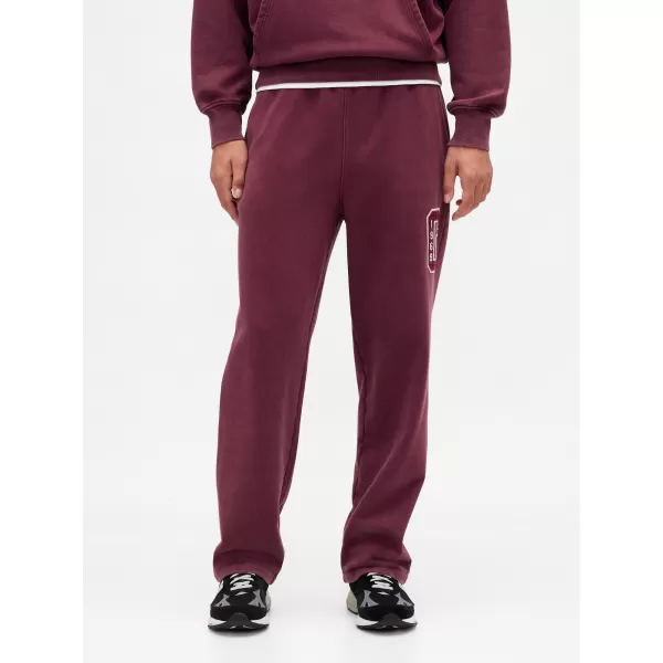  Pánske tepláky GAP LOGO SWEATPANTS 853431-01 TUSCAN RED 