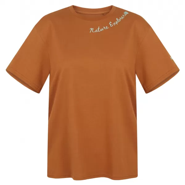  Dámske tričko HUSKY TEE NATURE L BROWN 