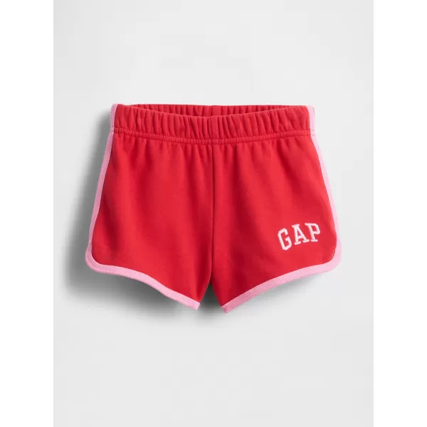  Detské kraťasy GAP LOGO SWEATSHORTS 778415-00 TOMATO SAUCE 