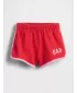 Detské kraťasy GAP LOGO SWEATSHORTS 778415-00 TOMATO SAUCE