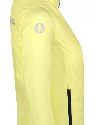 Dámska športová bunda NORDBLANC HINTER NBWJL8361 ŽLTÁ