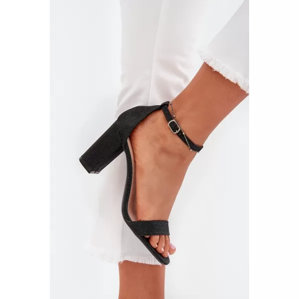  Dámske sandále BOTO KAVINA 38455 BLACK 
