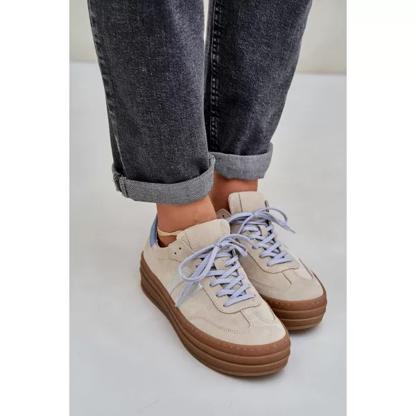  Dámske topánky ZAZOO N1068S4 BEIGE 