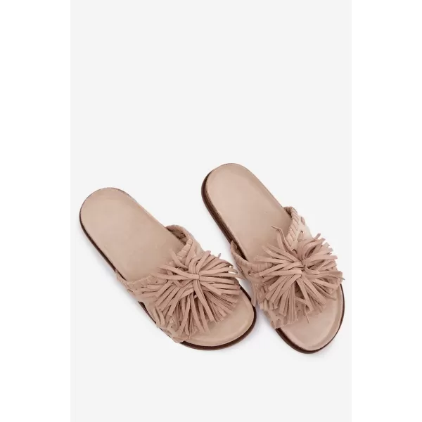  Dámske šľapky BOTO GLORINNA 41498 BEIGE 