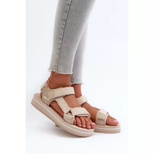  Dámske topánky BIG STAR NN274A535 BEIGE Big Star Shoes 