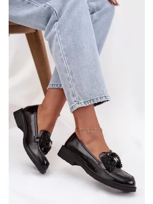 Dámske mokasíny D&A HY52-319A BLACK