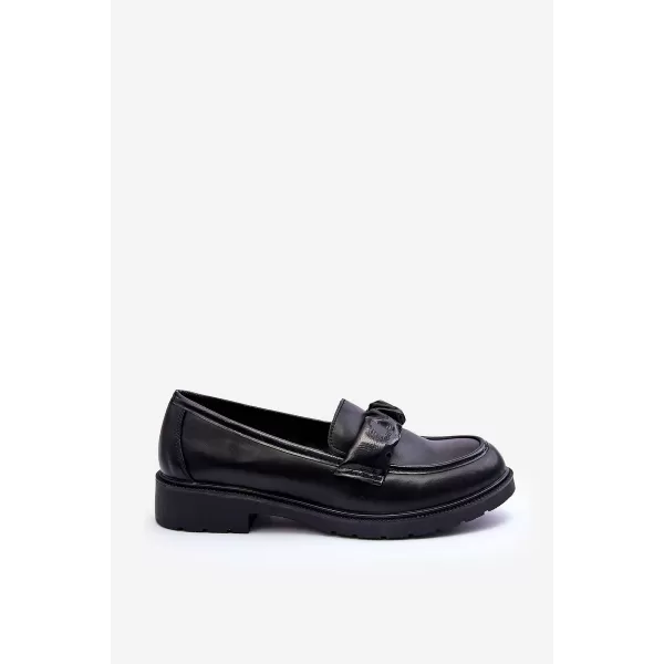  Dámske mokasíny S.BARSKI HY335 BLACK 