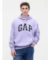 Pánska mikina GAP LOGO PULLOVER HOODIE 781237-02 ORCHID
