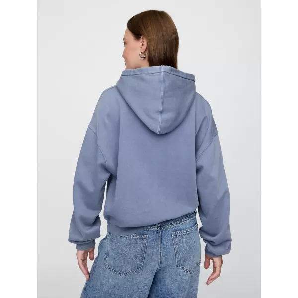  Dámska mikina GAP LOGO PULLOVER HOODIE 746918-01 BAINBRIDGE BLUE 