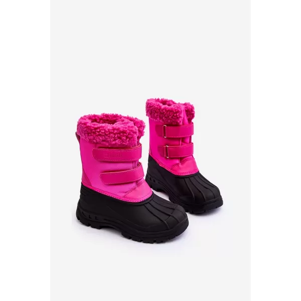  Detské zimné topánky BIG STAR MM374112 FUCHSIA/BLACK Big Star Shoes 