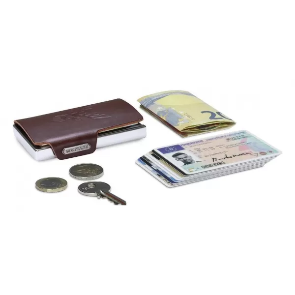  Peňaženka MONDRAGHI Silhouette Classic Deer BROWN 