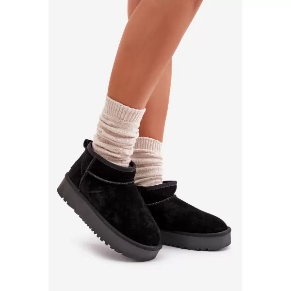  Dámske snehule BOTO NEREVIANA 33347 BLACK 