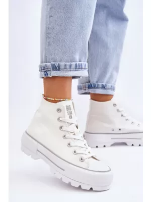 Dámske tenisky BIG STAR LL274156 WHITE Big Star Shoes