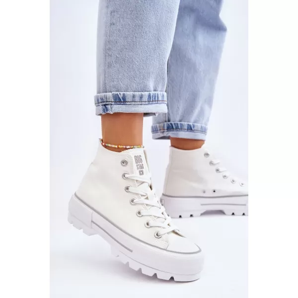 Dámske tenisky BIG STAR LL274156 WHITE Big Star Shoes 