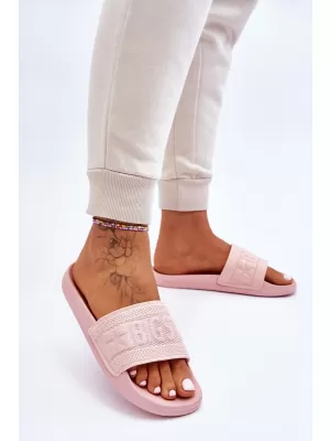 Dámske šľapky BIG STAR LL274A157 PINK Big Star Shoes