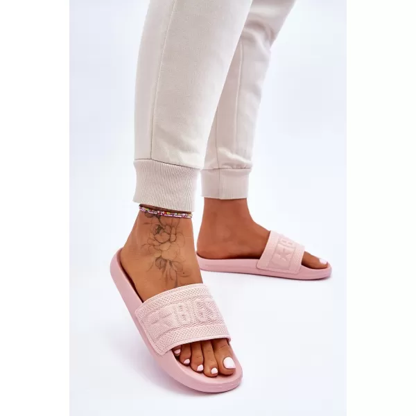  Dámske šľapky BIG STAR LL274A157 PINK Big Star Shoes 