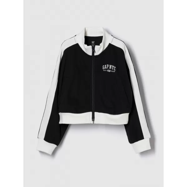  Detská mikina GAP LOGO HOODIE ZIP 823274-00 TRUE BLACK 