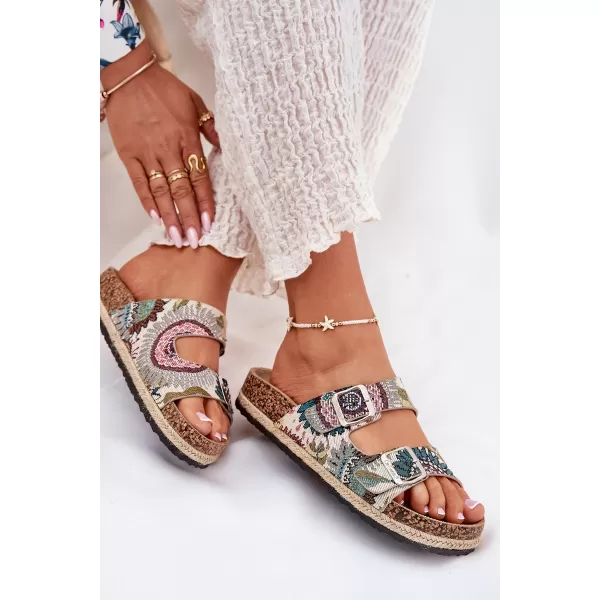 Dámske šľapky LEE COOPER LCW-25-35-3483L MIX 