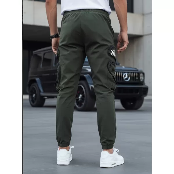  Pánske nohavice DSTREET UX4160 ZELENÁ 