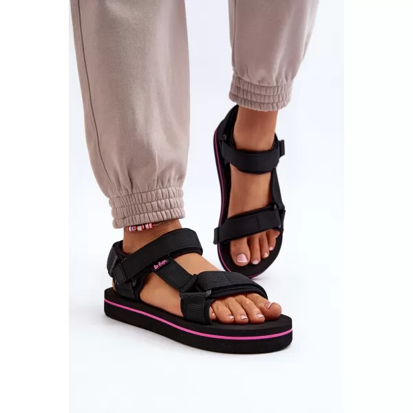  Dámske sandále LEE COOPER LCW-24-05-2751L BLACK 